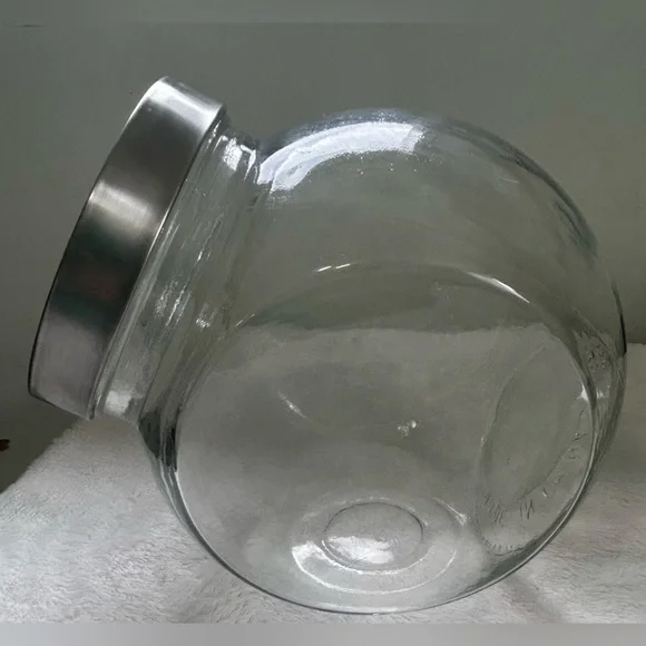 GLASS MASON CANISTER - Picture 3 of 6